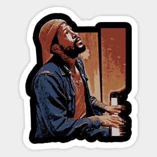 Marvin Gaye Sticker